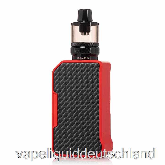 Dovpo Mvp 220w Starter Kit Kohlefaser Red Vape Deutschland